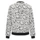 thumbnail image 5 of Chaqueta bomber informal con estampado de calabaza para mujer, abrigo ligero con cremallera y estampado floral para primavera y otoño, 5 of 5