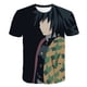 thumbnail image 1 of 2023 camisetas de Demon Slayer para niños y niñas, camisetas de manga corta de verano, ropa con estampado de dibujos animados para niños, ropa de fiesta de cumpleaños para niños 3T Gao Jinjia LED, 1 of 2