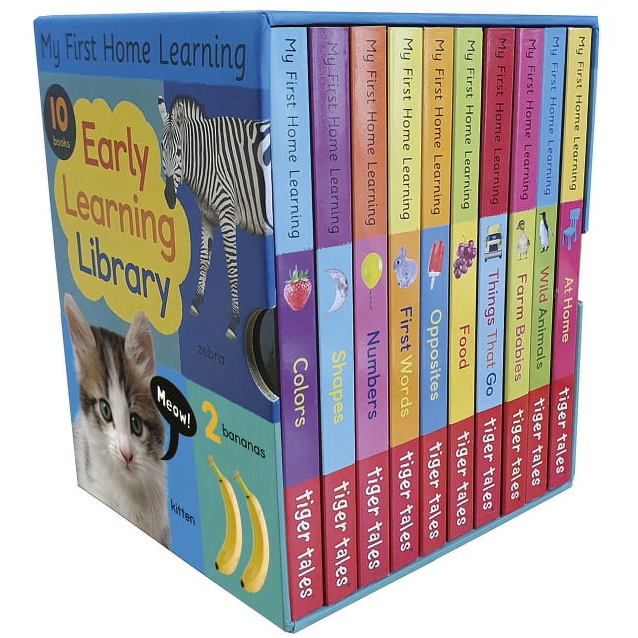 Wonder House, My First Library, Boxset of 10 Board Books for Kids