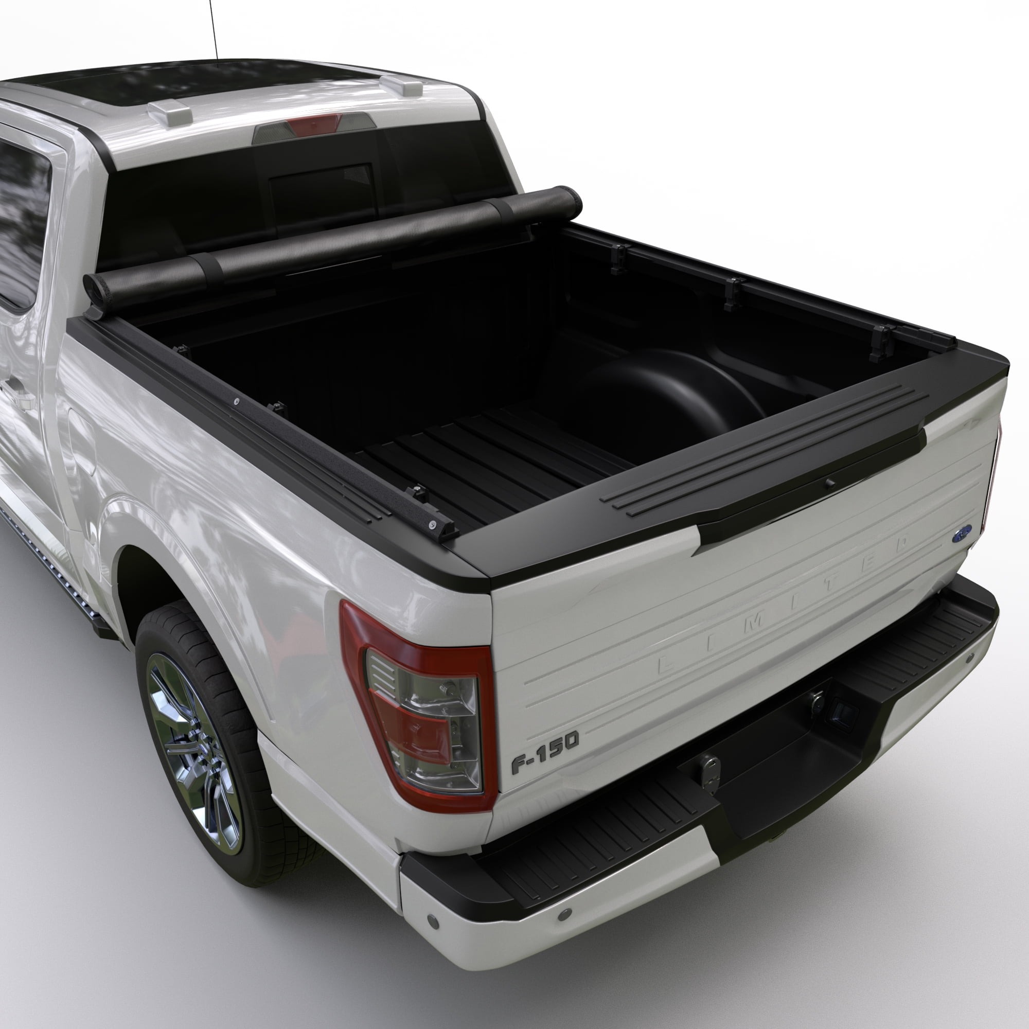 Toptiny Soft Roll Up Tonneau Cover Fits 2015-2026 Ford F-150 6.5' Bed waterproof
