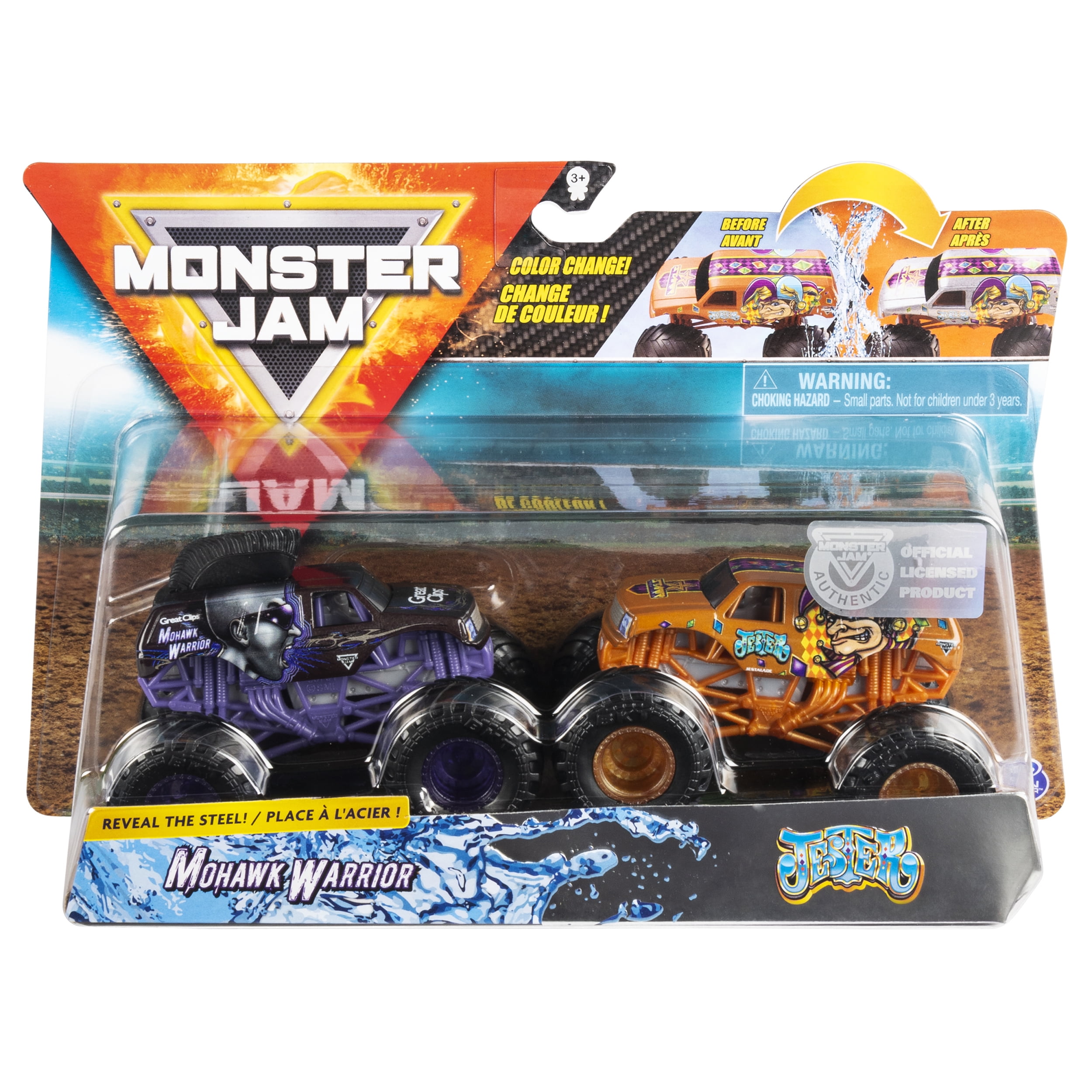 mohawk monster truck toy