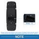 thumbnail image 4 of Interruptor de ventana eléctrica delantero izquierdo único para Chrysler 200 2015-2017 No. 68271206AB, 4 of 7