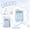 Blue-BU, variant on MMJ Piano Calculator Mini Retro Music Note Design 8 Digit Display for Office Home Travel 3.7x2.2in