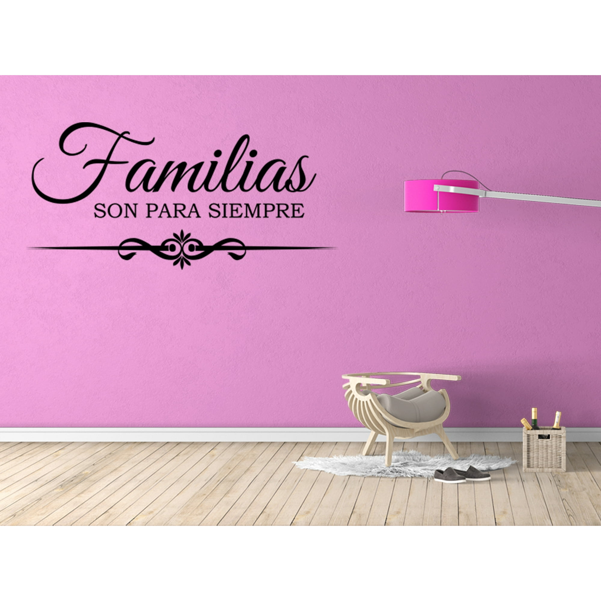 Vinilo Decorativo Para Pared Familia Son Para Siempre Wall