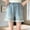 C Blue, variant on ITSAME Girls Denim Shorts, Stylish Bow Hem Slit Elastic Waist Summer Casual Loose Jean Shorts Blue 5T