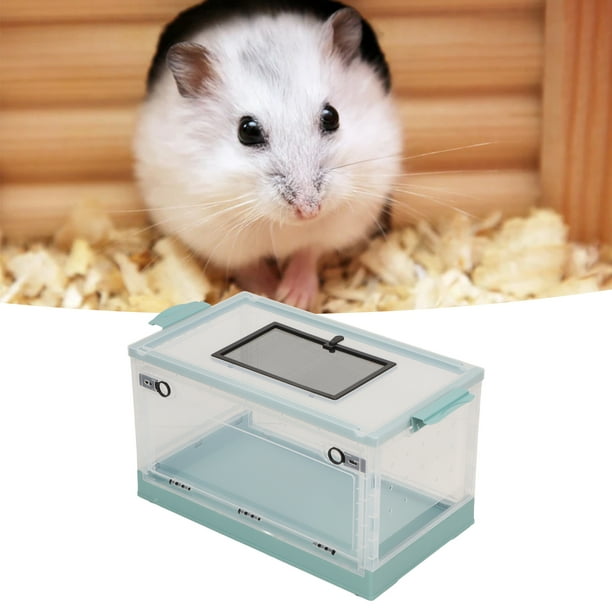 Hamster Transparent Front Door Design Bottom Pulley Design