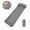 Gray, variant on This lightweight and portable self-inflating mattress is ideal for outdoor camping and overnight stays. It features a built-in foot pump for rapid inflation. Khaki color.
