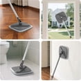 thumbnail image 3 of Spin Mop Bucket System with Clean & Dirty Water Separation - Dual Chamber Self-Wringing Floor Mop, Uses Fresh Water Every Time & Saves Water, 3 of 7