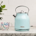 thumbnail image 3 of Haden Heritage 1.7 Liter Stainless Steel Kettle with Toaster, Turquoise, 3 of 11