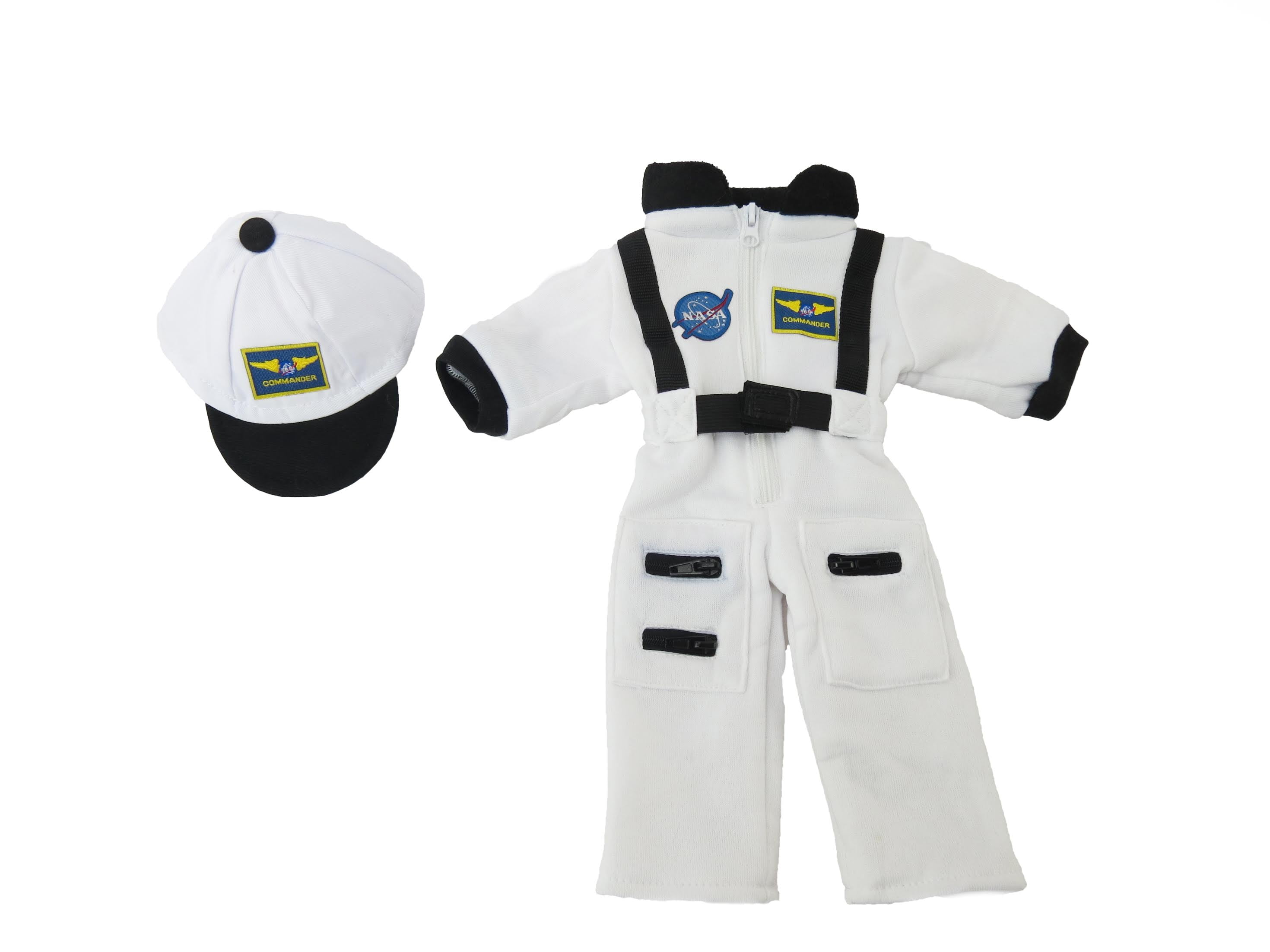 Astronaut White Space Suit Fits 18