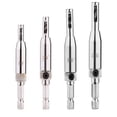 thumbnail image 3 of 4pcs Hex Shank Self Centering Drill Bit Set Door Window Hinge Hole Puncher Woodworking Tool, 3 of 12