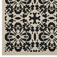 thumbnail image 4 of Modway Ariana 108x143.5" Floral Trellis Polypropylene Area Rug in Black/Beige, 4 of 5