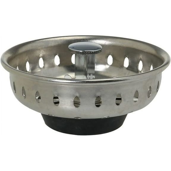 2pcs 2.9" Dia Water Drain Disposal Sink Basin Strainer Disposal Stopper