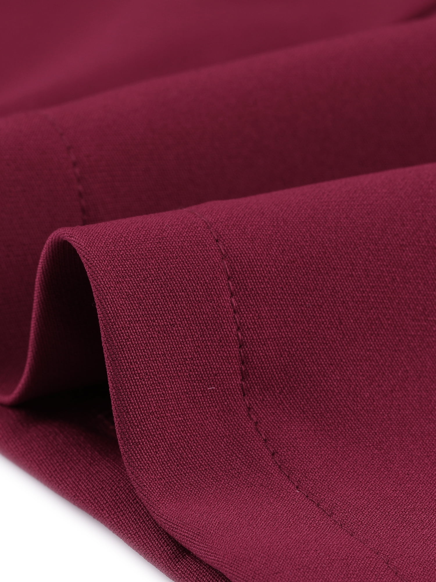 DARING DIVA Women's Plus Casual Blazers Short Sleeve Notched Lapel Blazer 1X Burgundy