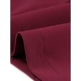 thumbnail image 5 of DARING DIVA Women's Plus Casual Blazers Short Sleeve Notched Lapel Blazer Burgundy 2X, 5 of 6