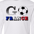 thumbnail image 4 of Inktastic Go, France- Soccer, Football Long Sleeve Youth T-Shirt, 4 of 5