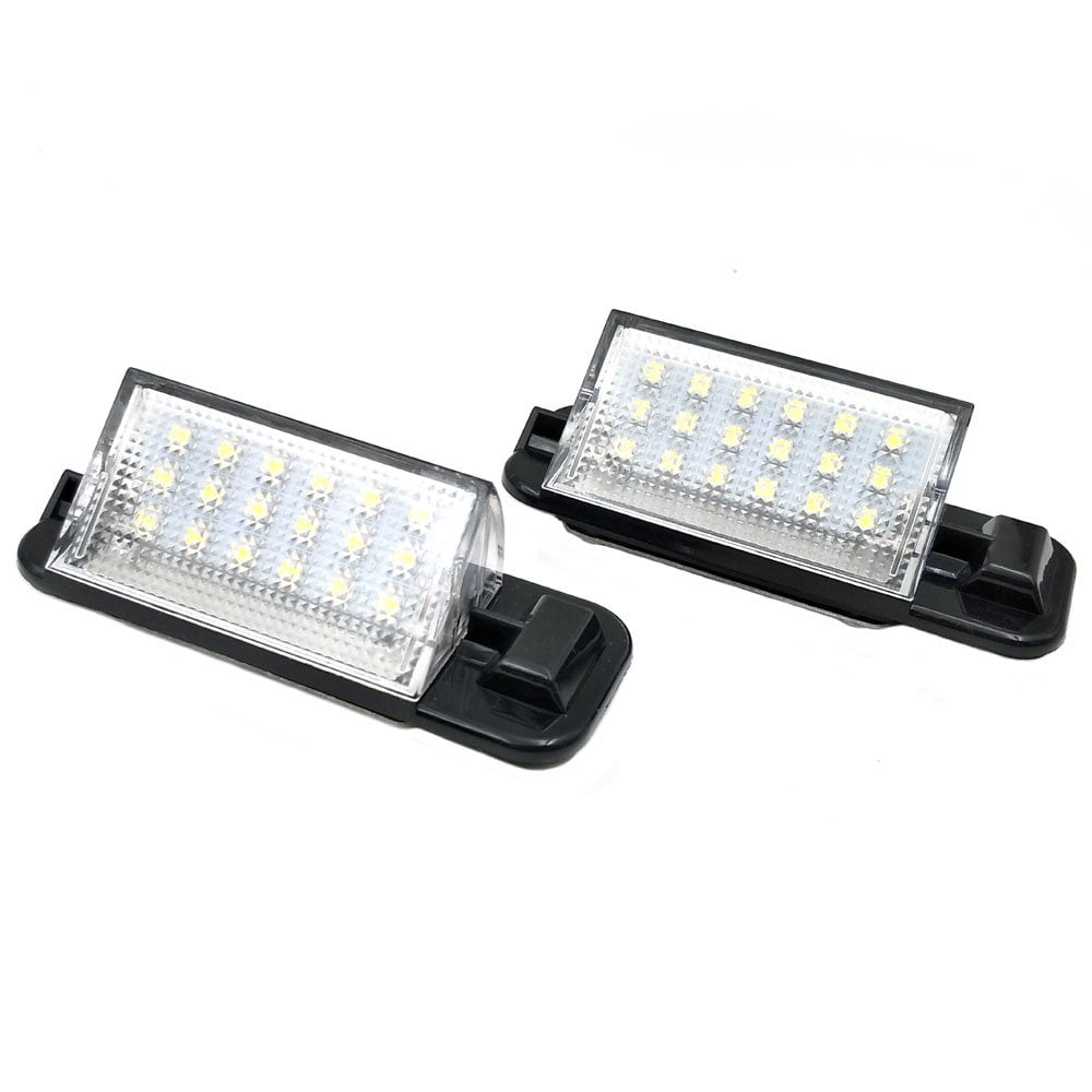 Nikauto 2Pcs 6500k 3528SMD LED License Plate Light for BMW E36 1992-1999