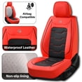 thumbnail image 5 of Universal Car Seat Covers, Pu Waterproof Artificial Leather Protectors, 360° Full Coverage, Upgrade Interior Accessories For Cars, Suitable For Most Vehicle Models., 5 of 9