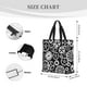 thumbnail image 3 of Fotbe Metallic Gears Bolsa Tote con Estampado para Mujer, Bolsos con Cremallera, Bolsa de Hombro Casual de Gran Capacidad con Bolsillos Internos, 3 of 7