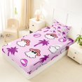 thumbnail image 2 of Manfei Cartoon Ghost Twin Fitted Sheet,Pumpkin Lantern Halloween Themed Bedding,2pcs,1 Fitted Sheet and 1 Pillowcase, 2 of 6