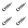 (4 Pack) MSA Spike Tapered Lug Nut 10mm x 1.25mm Thread Pitch Chrome For KAWASAKI MULE 610 4x4 2005-2009,2011-2016