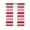 Pink Red, variant on Green Ombre Grey Striped Blackout Curtains, Light Blocking Print Window Curtains, Farmhouse Stripe Modern Thermal Insulated Window Drapes for Living Room Kitchen Cafe 2 Panels, 104"W x 63"L