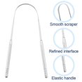 thumbnail image 3 of Tongue Scraper, Bad Breath Treatment For Adults Kids, Tongue Scrapers For Oral Care,breath, 3 of 4
