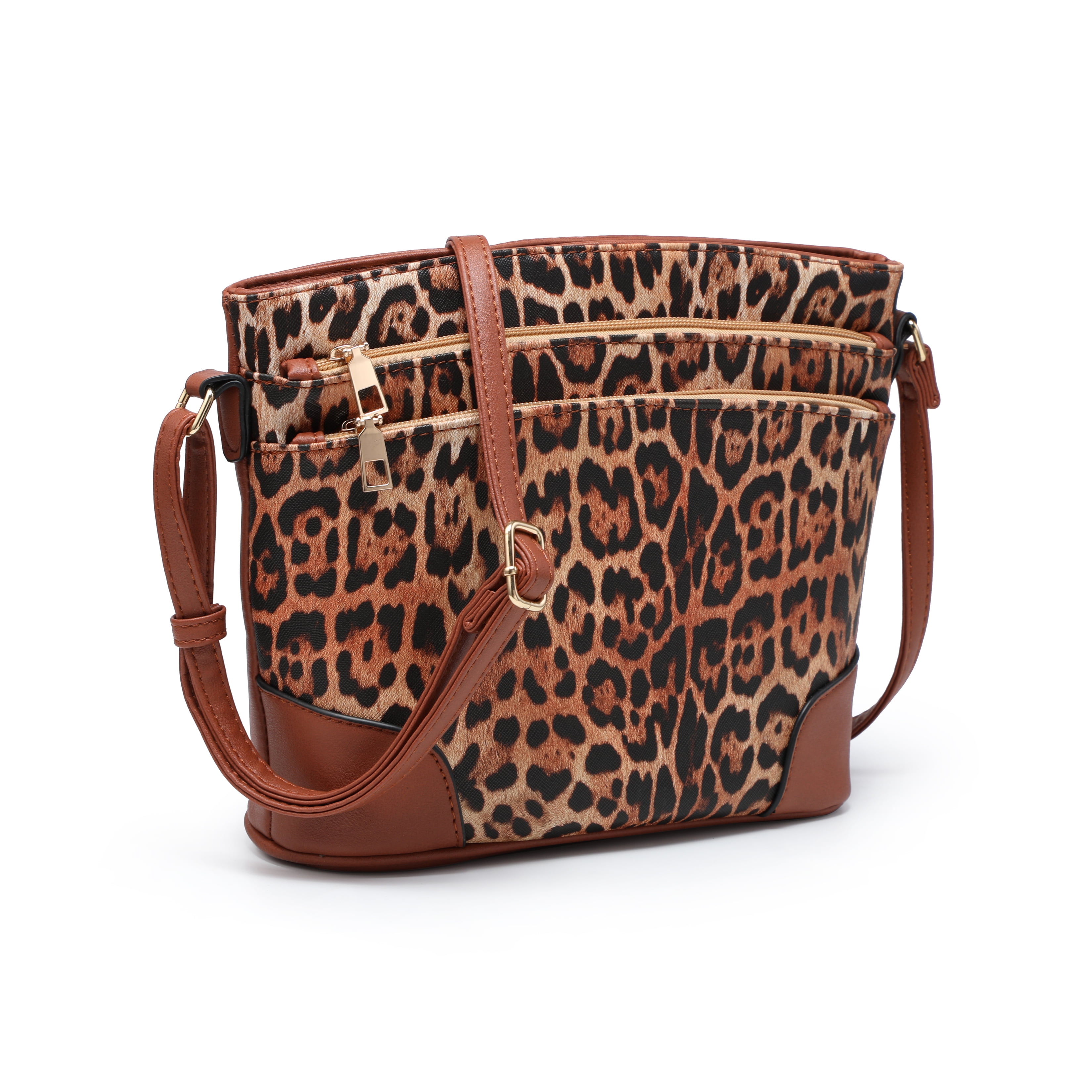 Free Triple Zip Crossbody Bag Pattern IUCN Water