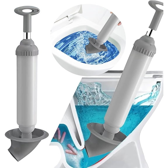 Toilet Plunger,Powerful Toilet Plunger, High Pressure Thrust Plunge,Remover Tool to Unblock Toilet Blockage,All Purpose Power Plungers for Bathrooms Cleaning