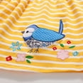 thumbnail image 5 of WIBACKER Toddler Girl's Cotton Dress Toddler Girls Summer Dress Casual Print Short Sleeve Dresses Girls Sundress 2-7 Years, 5 of 5