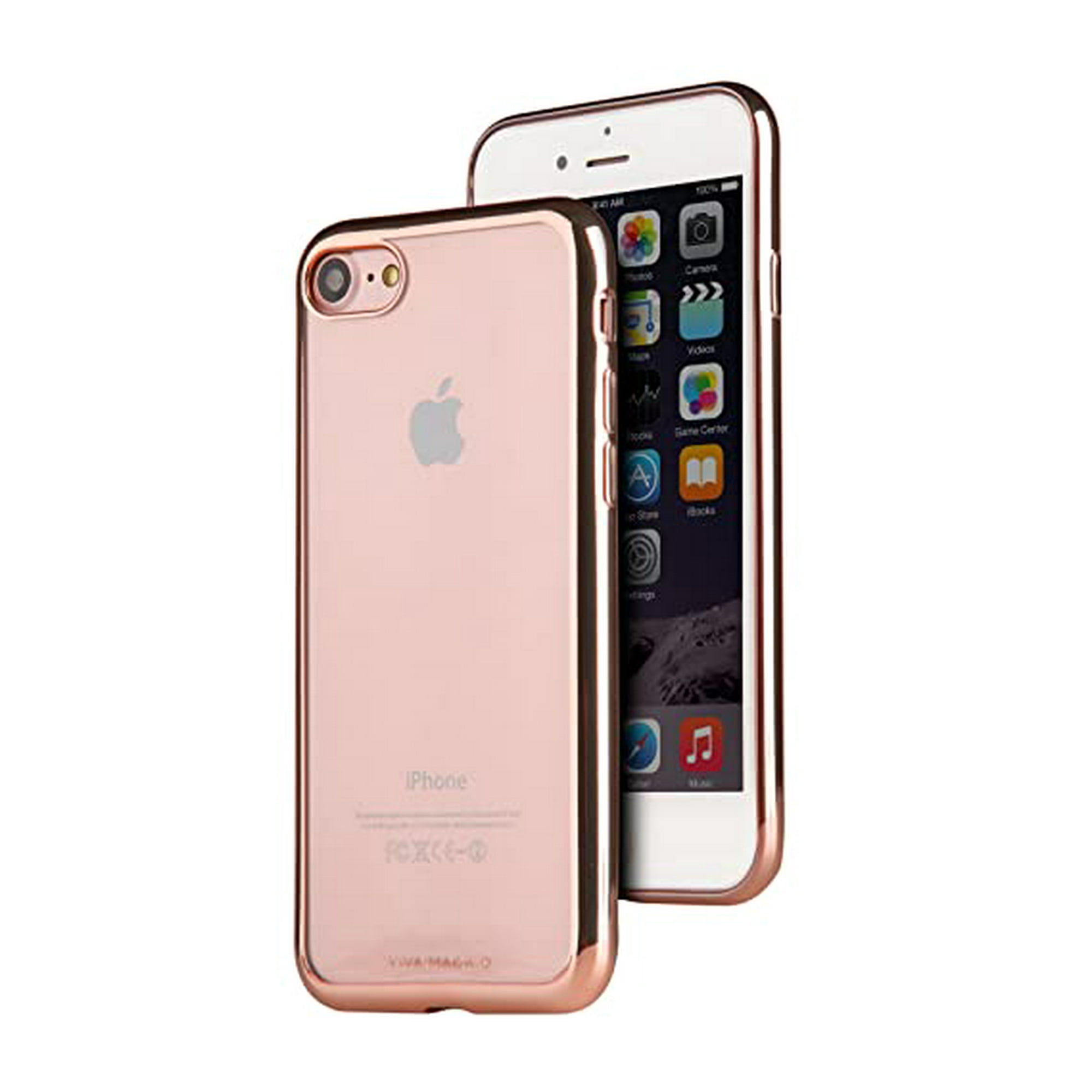 Viva Madrid Metalico Flex Iphone 7 Silicone Case Rose Gold Walmart Canada