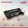 thumbnail image 3 of SKB vSeries ATA Regular Stand Case with Hard-Shell Construction and Wheels, 3 of 11
