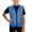Blue, variant on ATORRE Boys Girls Reflective Vest 2026 Stylish Lightweight Kids Zipper Safety High Visibility Vest for Outdoor Cycling Skiing Walking Red 10-11 Years