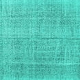 thumbnail image 1 of Ahgly Company Machine Washable Indoor Square Persian Turquoise Blue Traditional Area Rugs, 6' Square, 1 of 4