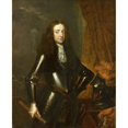 thumbnail image 2 of Caspar Netscher 12x14 Black Ornate Wood Framed Double Matted Museum Art Print Titled: Portrait of Willem III (1650-1702), Prince of Orange and Since 1689, King of England (1670 - 1684), 2 of 5