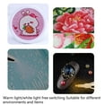 thumbnail image 3 of LED Rhinestones Pickup Tool, Rhinestone Painting Pen Portable Safe Purple  for Nail Salon for  Stitch, 3 of 8