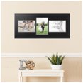 thumbnail image 2 of ArtToFrames Collage Photo Picture Frame with 3 - 8x12" Openings, Framed in Black with Black Belt and Black Mats (CDM-3926-812), 2 of 8