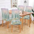 thumbnail image 2 of Yayeee 4 Pack Dining Chair Covers Stretch Parson Chairs Slipcovers Seat Protector, Green Deer, 2 of 6