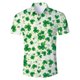 thumbnail image 3 of Camisas hawaianas con estampado 3D de dinosaurios y gatos divertidos para hombre, camisas hawaianas de manga corta con botones para vacaciones tropicales, ropa de calle, 3 of 5