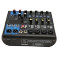 thumbnail image 1 of Sound Mixer, 8 Channel Professional Audio Mixer, 99 DSP Effects BT MP3 Digital Mixer for Studio Stage Live Streaming, 1 of 7