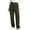 01-Army Green, variant on Corduroy Pants Women Elastic High Waist Straight Leg Pant Baggy Fall Winter Warm Trousers with Pockets