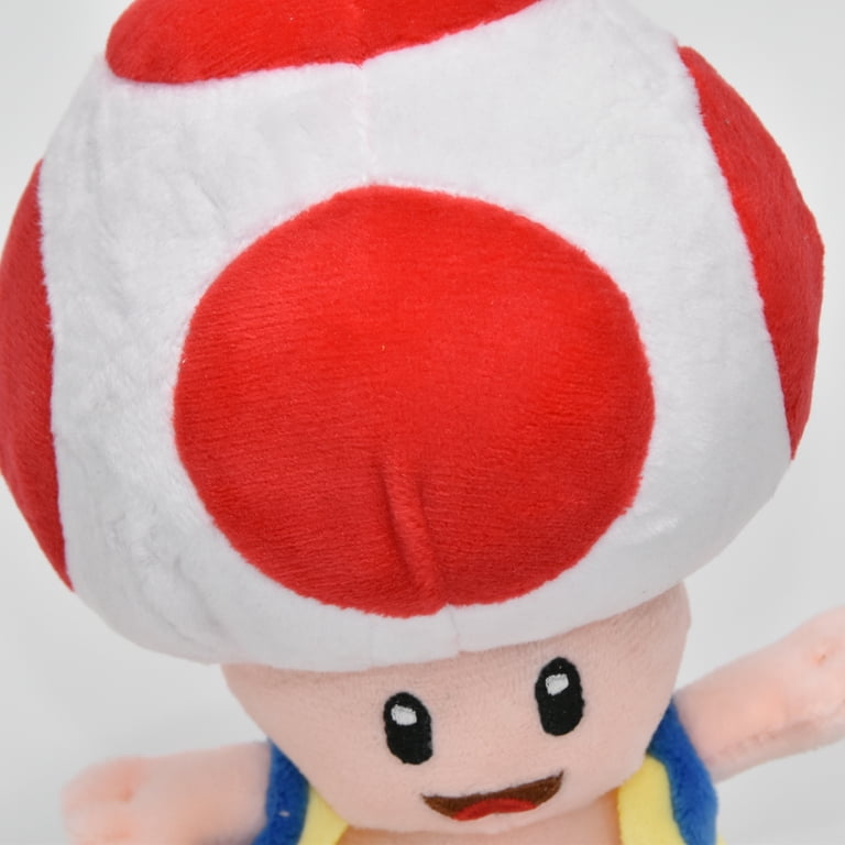 Red cheap toad plush