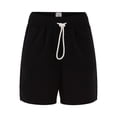 thumbnail image 5 of No Boundaries Long Fleece Bermuda Shorts, Women's, 5 of 5