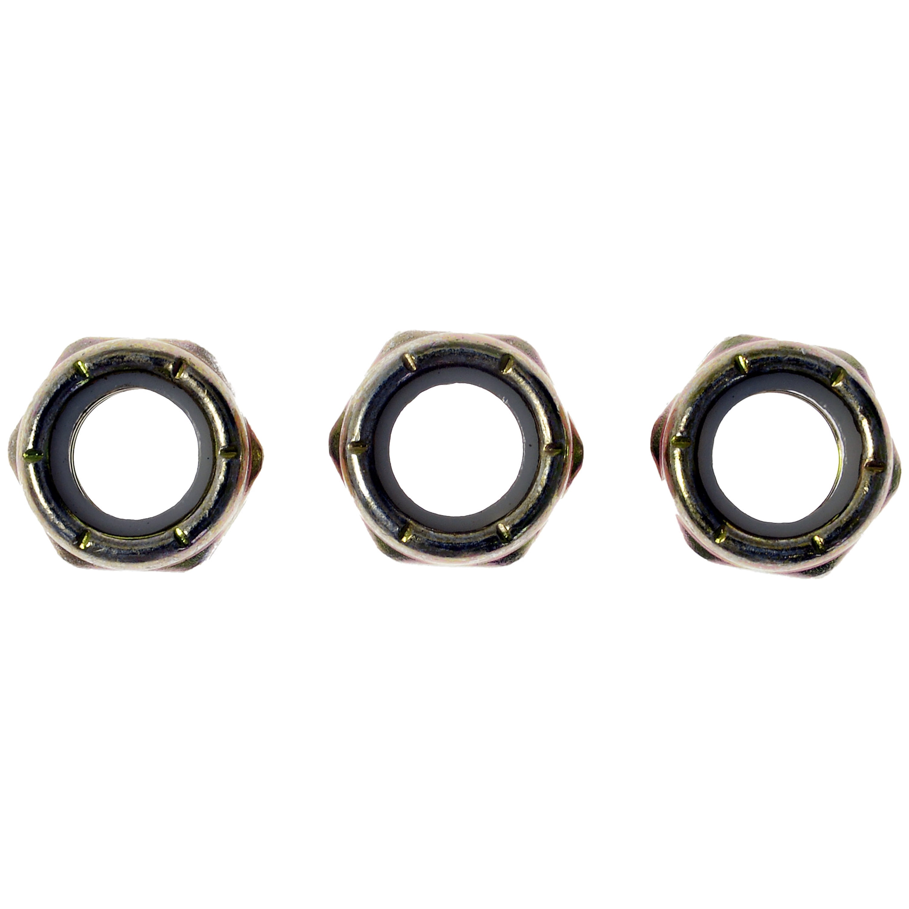 Dorman 784-758D Hex Lock Nuts With Nylon Ring - Grade 2 - Thread