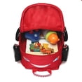 thumbnail image 5 of Mochila QWZY para niños pequeños, impermeable, con dibujos animados, color rojo, 5 of 5