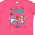 thumbnail image 4 of Inktastic Tea Time in Paris-colorful French Poodles Boys or Girls Toddler T-Shirt, 4 of 5