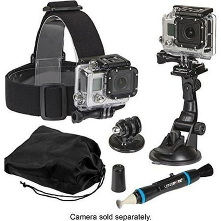 action sunpak kit accessory camera gopro nikon suction grip selfie sony stick mount cup