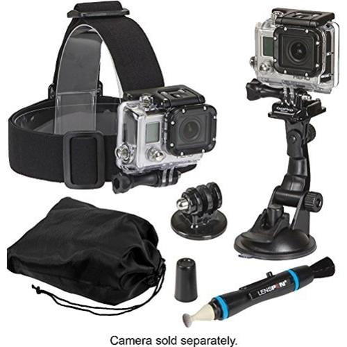 Sunpak Action Camera Accessory Kit, 5 Piece
