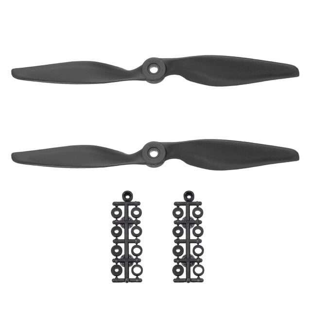 Uxcell 2 Pairs 9x6 Inch Propeller Hélices RC Hélices de 2 Palas con Arandela para Aviones Controlados a Distancia Drones Ligeros, Negro