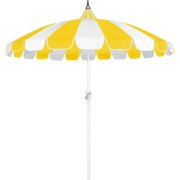 HAOYUAN 8Ft Patio Pagoda Umbrella, UV Protect Pool Umbrellas with Heavy Duty Pole, Outdoor Market Umbrella for Holiday Garden Backyard